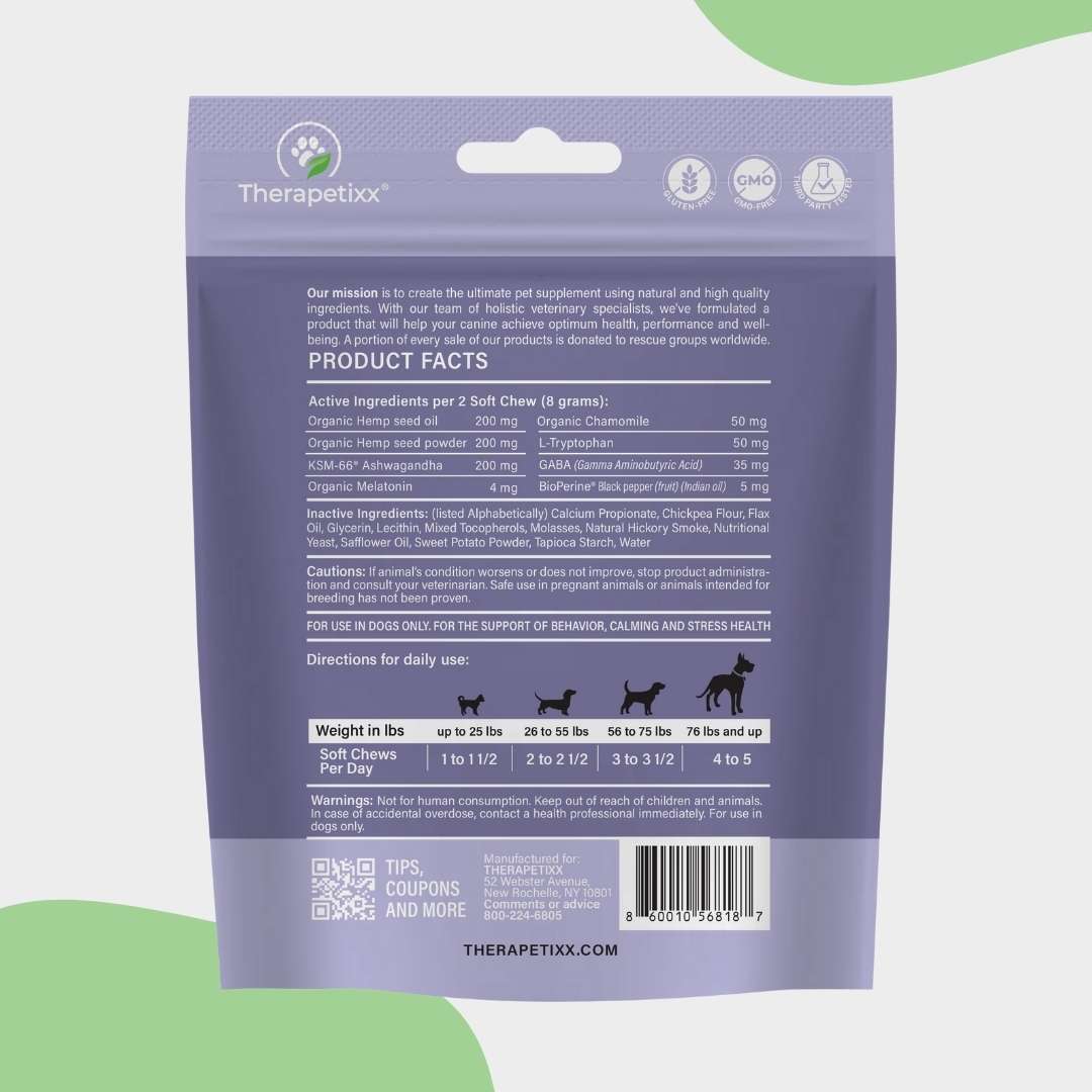 Calming Chews for Stress & Nervousness